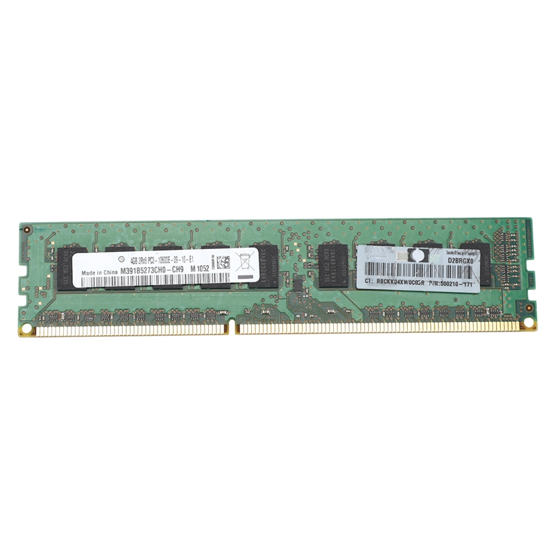 NEW 4GB 2RX8 PC3-10600E 1.5V D - Ddr3 Ram recension och pris