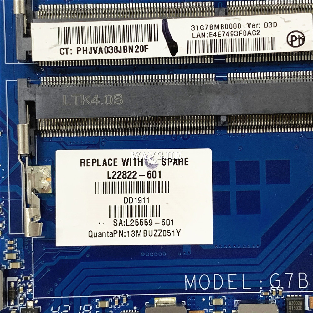 DA0G7BMB6D1 DA0G7BMB6D0 For HP - Ddr4 32Gb recension och pris