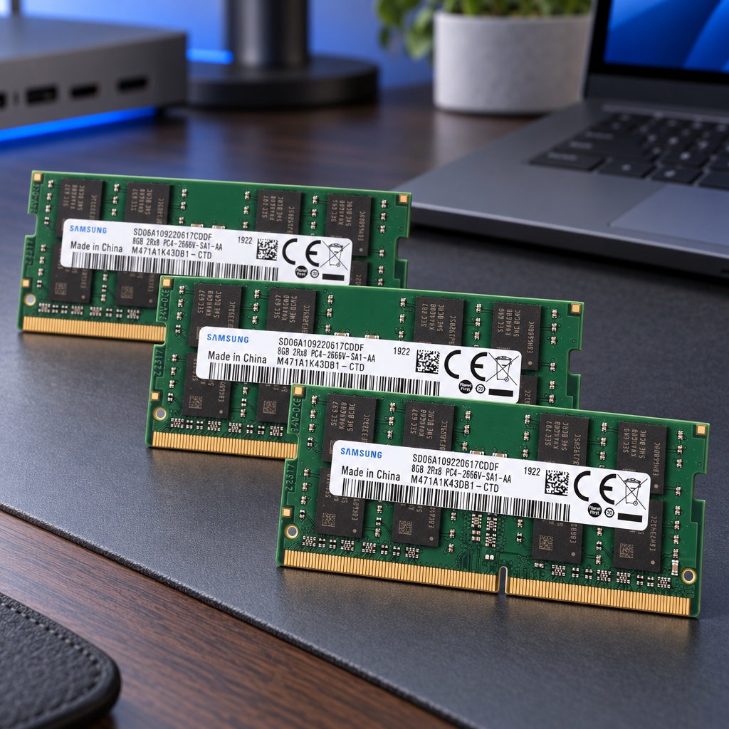 SAMSUNG DDR4 RAM 16GB 32GB 4GB - Ddr4 2400Mhz recension och pris