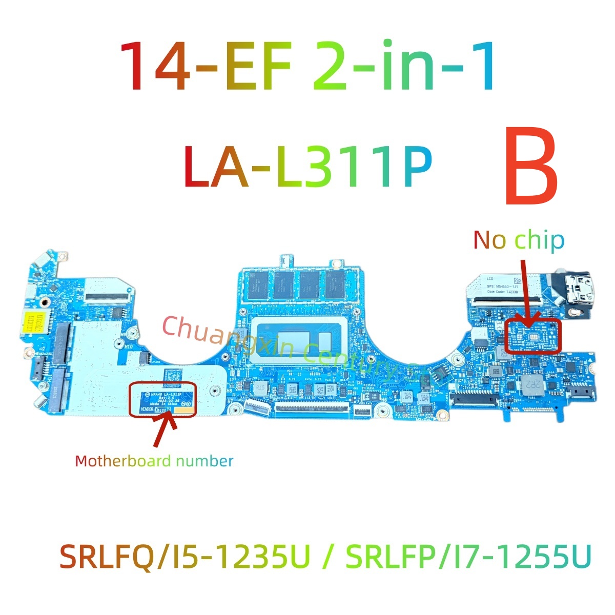 LA-L311P For HP Spectre x360 1 - Ddr4 8Gb recension och pris