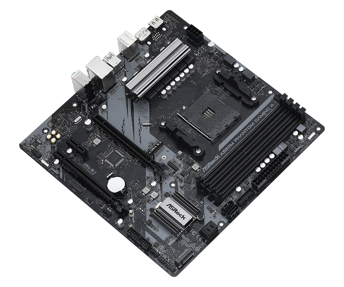 ASrock A520 Motherboard A520M  - Ddr4 3200Mhz recension och pris